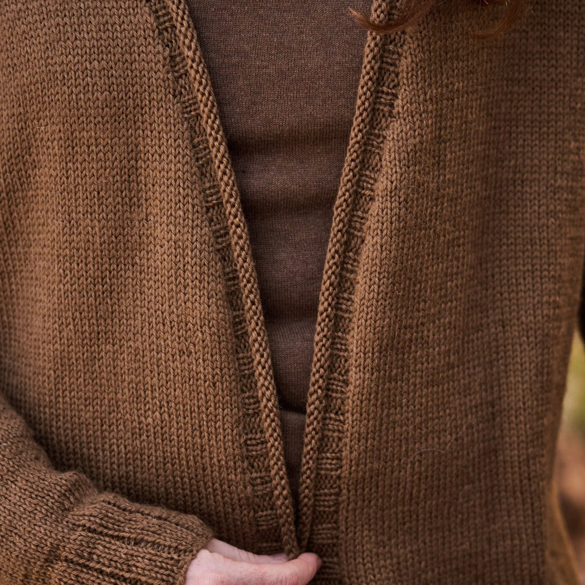 Moreland Cardigan Knitting Kit - Frankie’s British Yarn