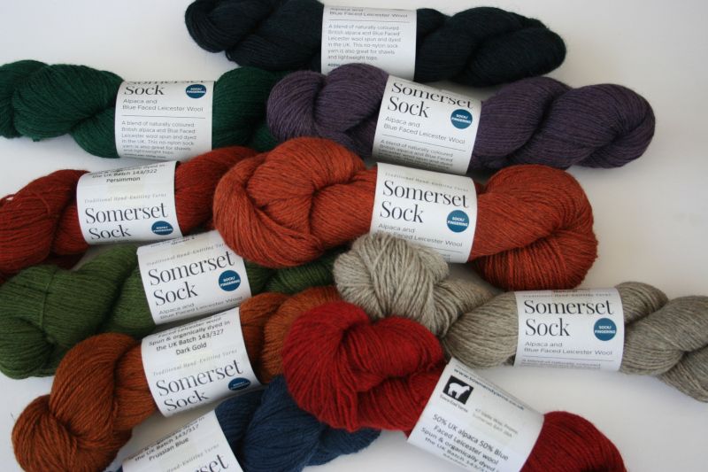 Somerset Sock 4-Ply Yarn - Frankie’s British Yarn