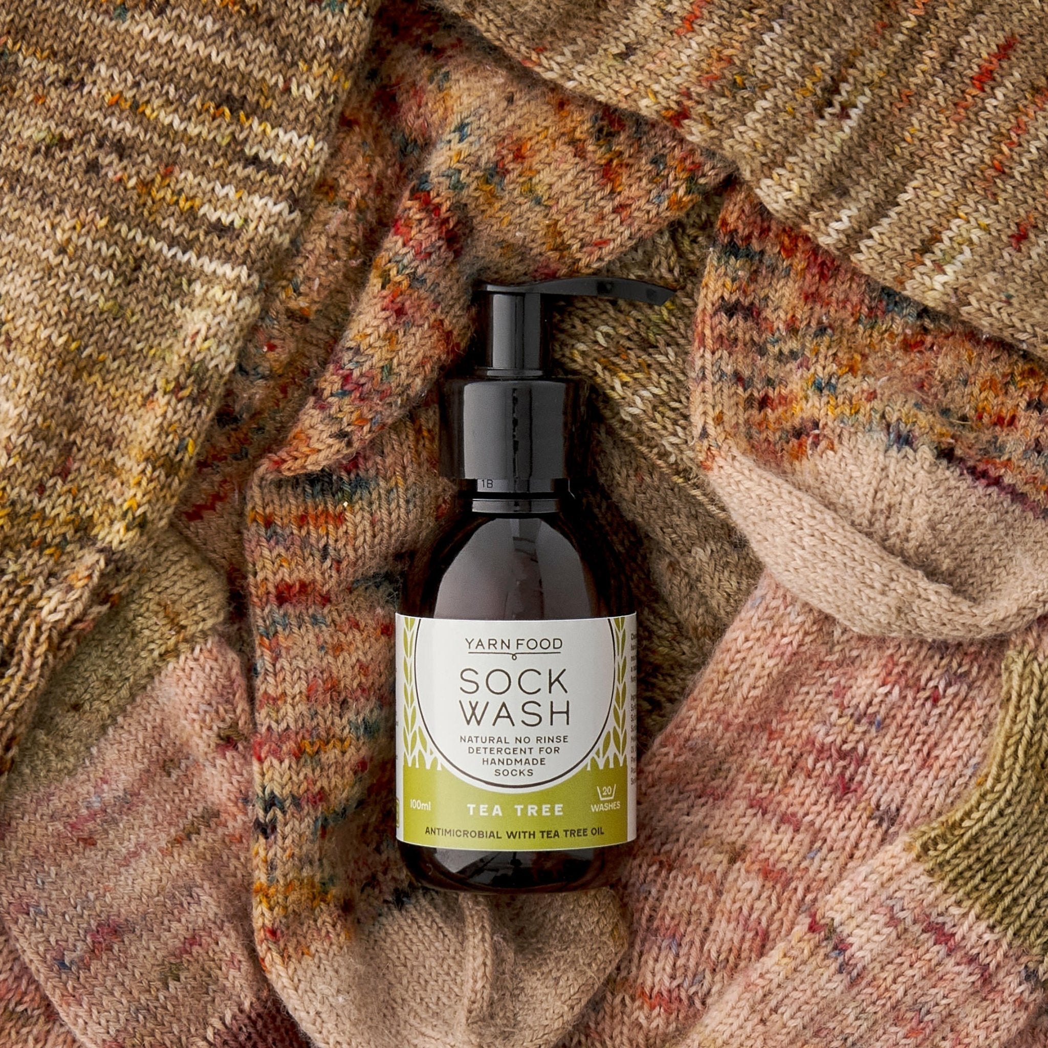 Yarn Food Sock Wash - 100ml - Frankie’s British Yarn