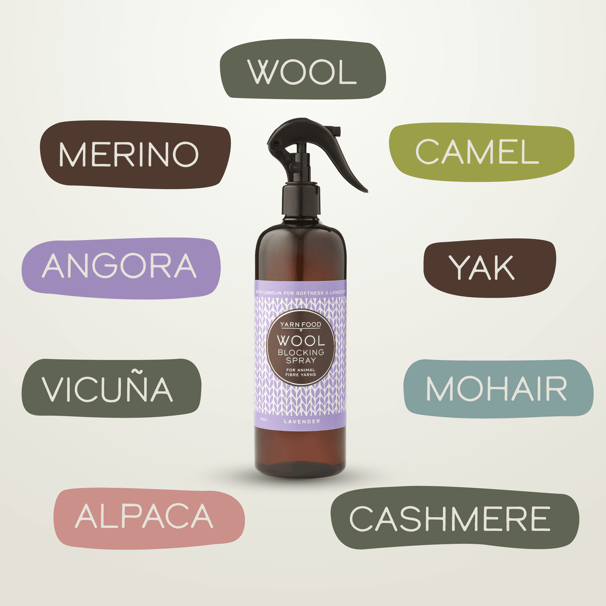 Yarn Food Wool Blocking Spray - Frankie’s British Yarn