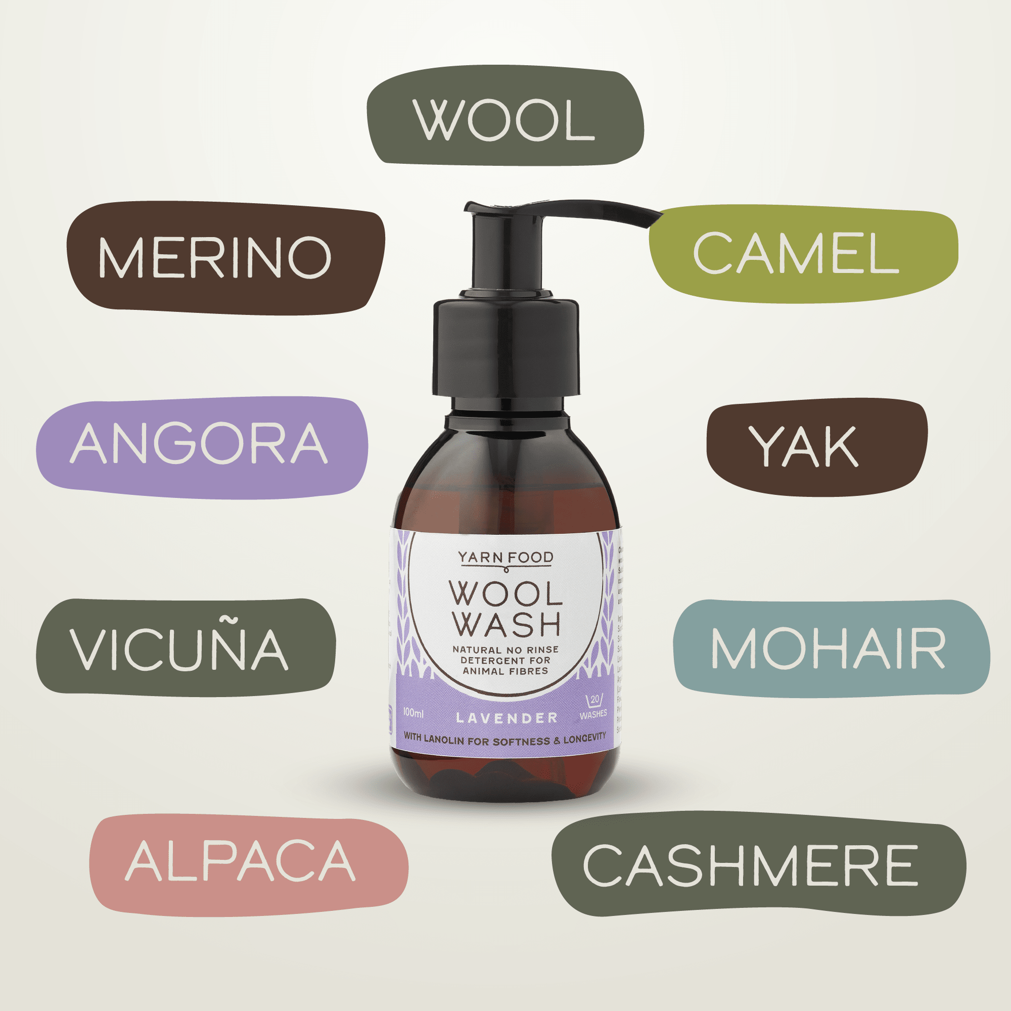 Yarn Food Wool Wash - 100ml - Frankie’s British Yarn